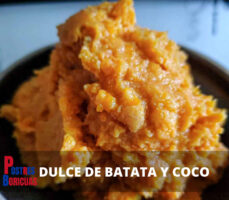 Receta DULCE DE BATATA Y COCO Puertorriqueño