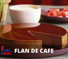 Receta FLAN DE CAFE Puertorriqueño