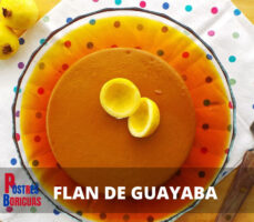 Receta FLAN DE GUAYABA Puertorriqueño