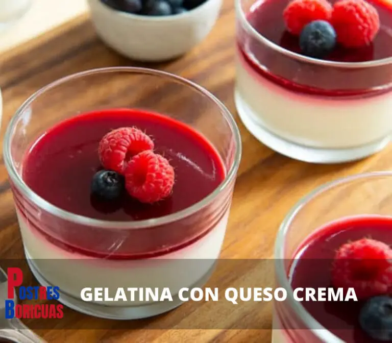 → RECETA《GELATINA CON QUESO CREMA》 Boricua ※ ↑↑ 【2023】