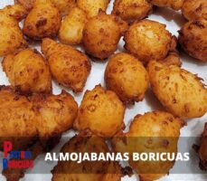 Receta ALMOJABANAS Puertorriqueñas